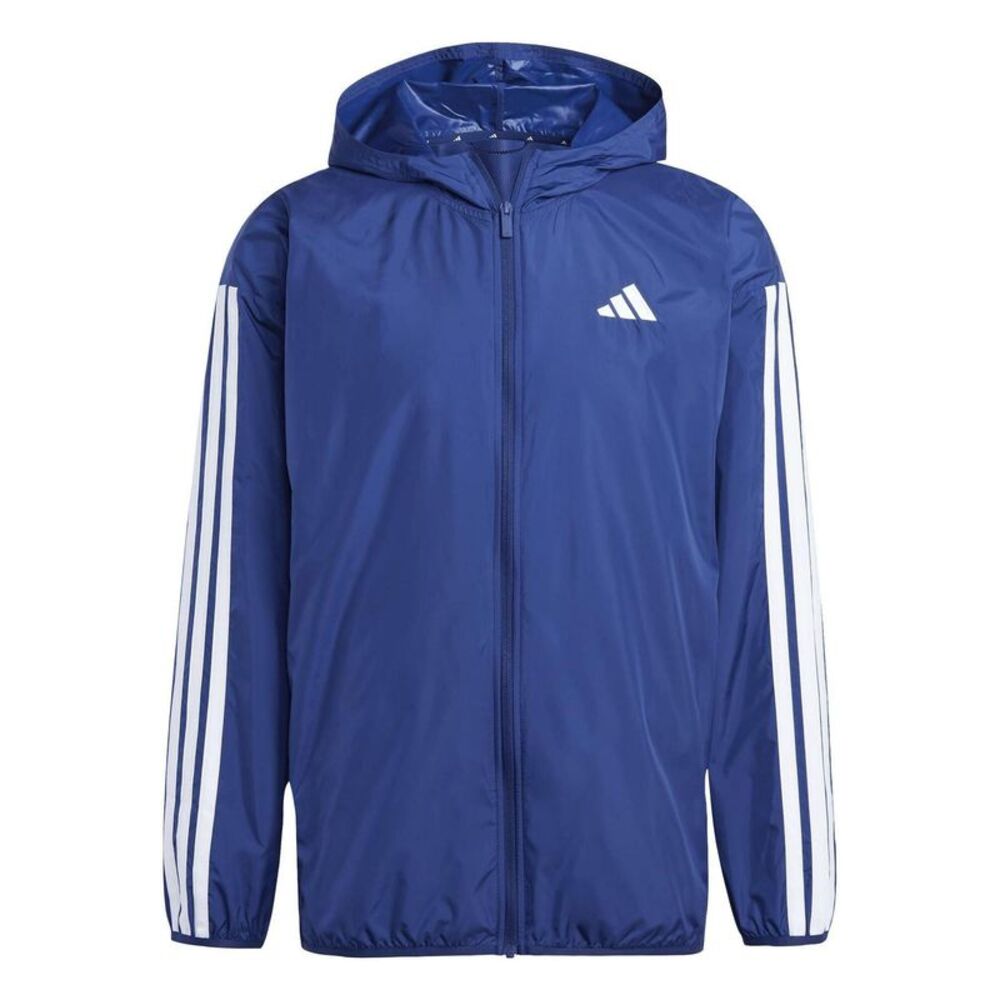Adidas Mens 3S 3 Stripes  Windbreaker / Dark Blue/White